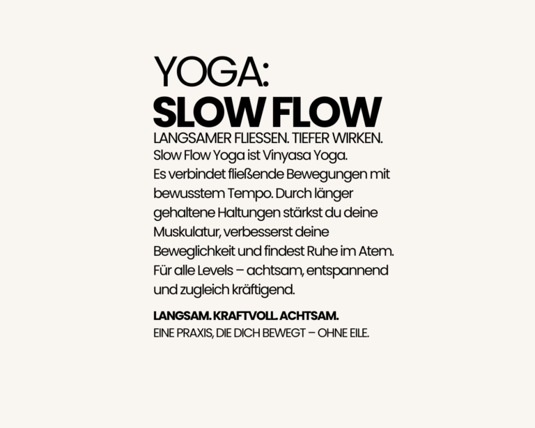 Yoga: Slow Flow Vinyasa