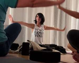 Yoga + Pilates Harxheim bei Mainz + online live 6 kerstin.yoga Yogastudio Gruppenstunde + online