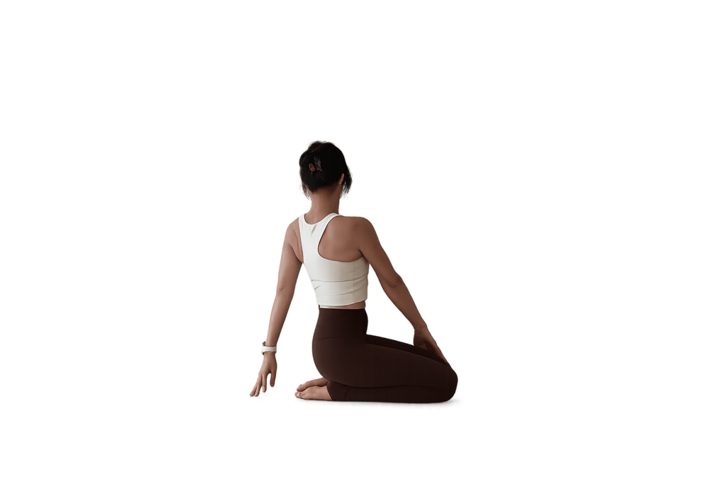 Fersensitz mit Rotation kerstin.yoga