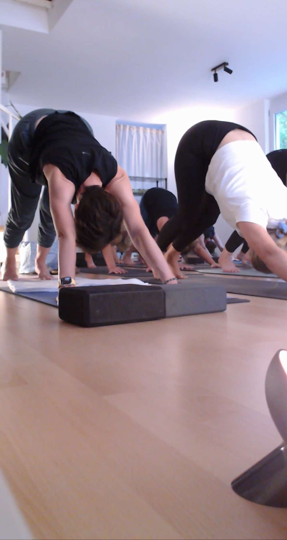 Herabschauender Hund - Gruppenstund ebei kerstin.yoga in Harxheim