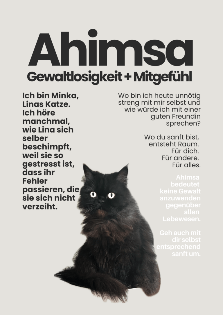 Kalenderblatt Januar - Motiv Katze