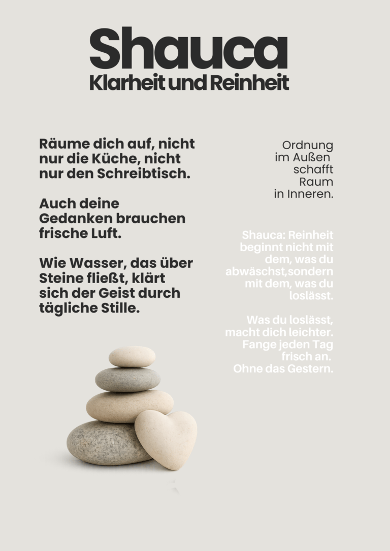 Kalenderblatt Juni - Motiv Steinstapel