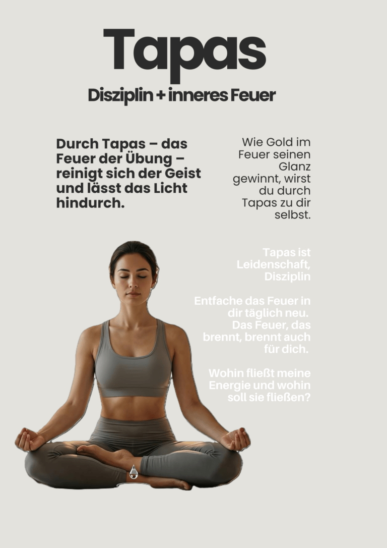 Kalenderblatt August - Motiv Frau im Schneidersitz
