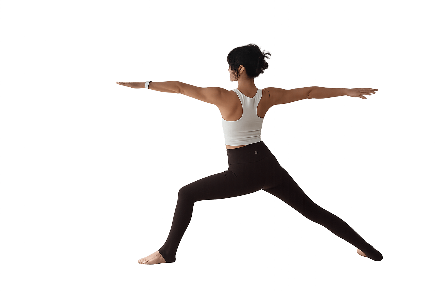 kerstin in Krieger 2 Pose