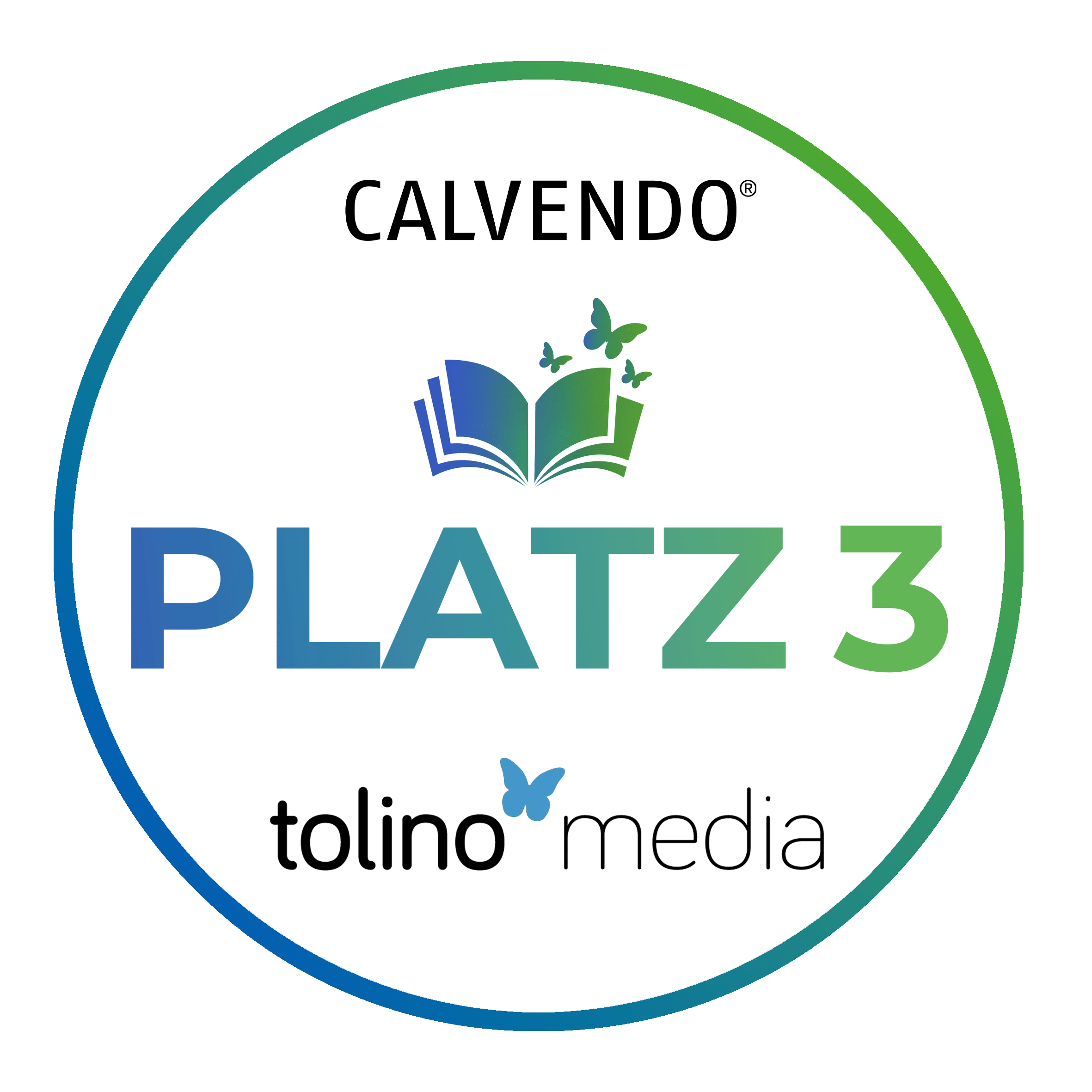 Calvendo tolino Gewinnerlogo Platz 3