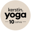 kerstin.yoga Jubiläumslogo