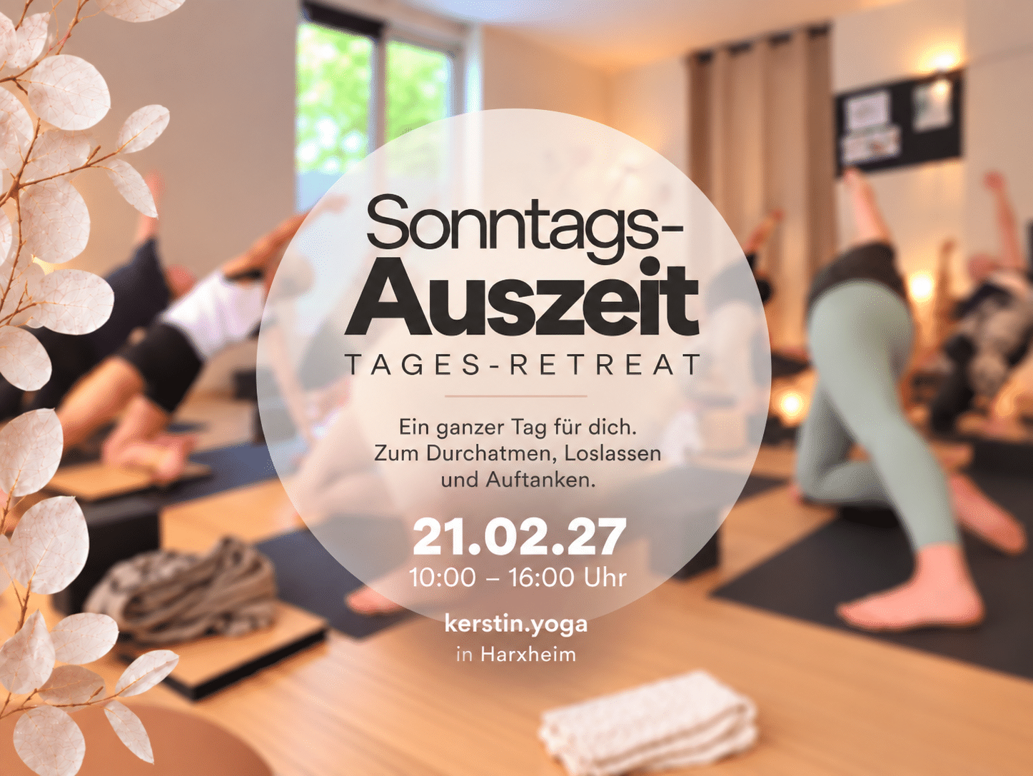 Day Retreat Sonntag-Auszeit kerstin.yoga